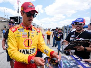 Joey Logano wins NASCAR playoff opener at Atlanta to advance to 2nd round