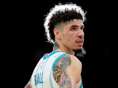 Healthy LaMelo Ball shines in 1st game since January, scoring 34 points in Hornets' win