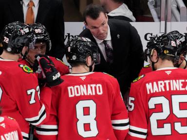 Blackhawks fire coach Luke Richardson in his 3rd season after league-worst start