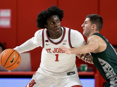 Back in Top 25 spotlight, No. 22 St. John's puts away Wagner to set up Pitino father-son showdown