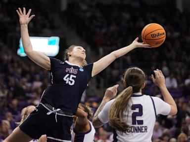 March Madness at home for Frogs as TCU women win 73-51 over FDU when hosting for 1st time