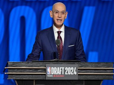 NBA agrees to terms on a record 11-year, $76 billion media rights deal, AP source says