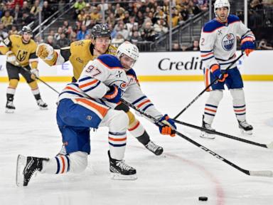 Barbashev's goal and Hill's 28 saves lead Golden Knights to 1-0 win over Oilers