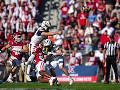 Navy QB Horvath's 95-yard TD run in Armed Forces Bowl is longest in school history