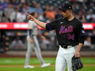 Kodai Senga strains left calf in season debut after missing Mets' first 102 games with hurt shoulder