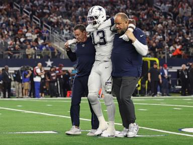 Cowboys cornerback Trevon Diggs set for season-ending knee surgery, AP sources say