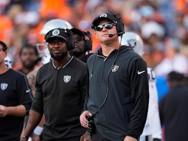 Raiders fire offensive coordinator Luke Getsy and 2 other offensive coaches