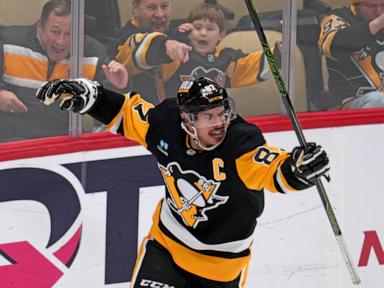 Penguins' Crosby scores 600th NHL goal