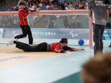 Two-time medalist U.S. goalball player supports her Paralympian fiance—from the stands