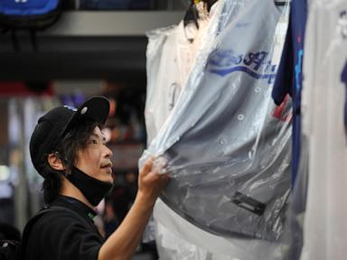 Japan prepares to cheer on Ohtani and the Dodgers, and the country is dressing for the occasion