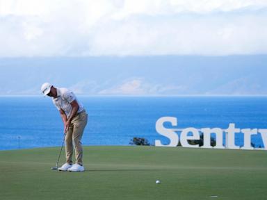 Hideki Matsuyama sets the target at Kapalua and leads Collin Morikawa by 1