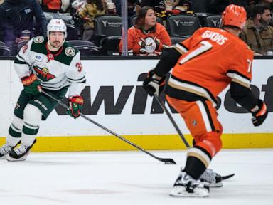 Kirill Kaprizov scores twice to lead Wild past Ducks 5-2