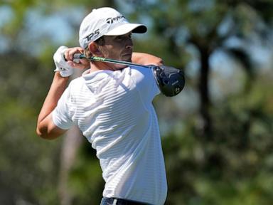 Viktor Hovland part of 3-way tie for the lead at a crowded Valspar Championship