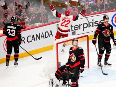 Stankoven scores again, Hurricanes complete 4-game sweep of Senators