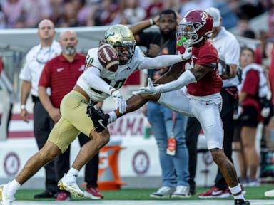 Milroe, No. 4 Alabama pull away in 4th to beat heavy underdog South Florida 42-16