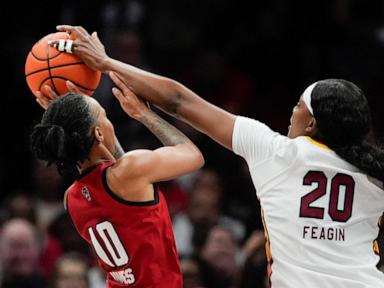 South Carolina a unanimous No. 1 in women's AP Top 25, Stanford and Oregon crack rankings