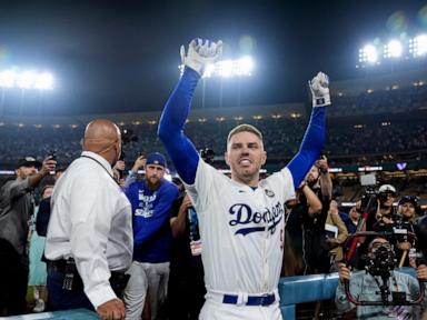 Freddie Freeman's World Series grand slam sparks a joyous family moment in a difficult year