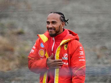 Lewis Hamilton says driving a Ferrari F1 car for first time was 'exciting and special'