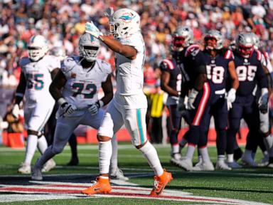 The Dolphins made so many mistakes against New England. The Patriots made more in Miami's 15-10 win