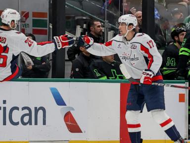 Roope Hintz scores 2, Jake Oettinger has 25 saves as Stars beat surging Capitals 3-1