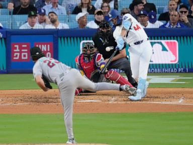 Andy Pages’ 3-run shot sparks Dodgers’ 8-2 comeback win over the Diamondbacks in season opener