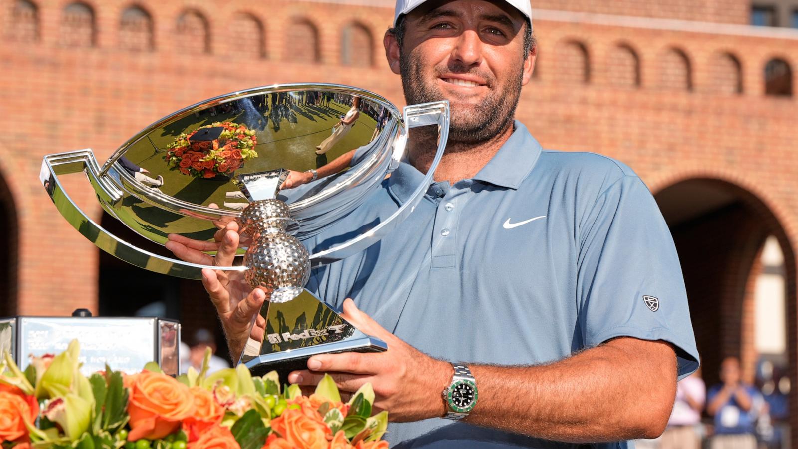 Scottie Scheffler captures another FedEx Cup and moves past Tiger Woods in PGA Tour career earnings