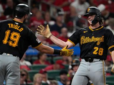 Walker's 3-run double, homers from Winn and Donovan lead Cardinals to 10-5 win over Pirates