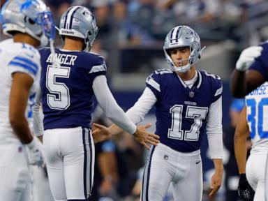 Cowboys kicker Brandon Aubrey gets jury duty but is expected to play at Niners