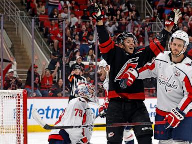 Orlov, Necas lift Hurricanes past Capitals, 4-2