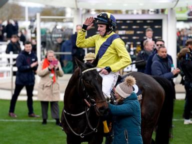 Queen Camilla attends Cheltenham Festival, comforts girlfriend of jockey who died after recent fall