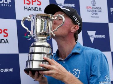 Ryggs Johnston wins Australian Open for first title. Jiyai Shin wins women's event