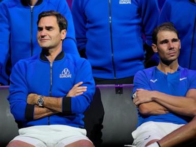 Roger Federer tells friend and rival Rafael Nadal that he made him enjoy tennis more