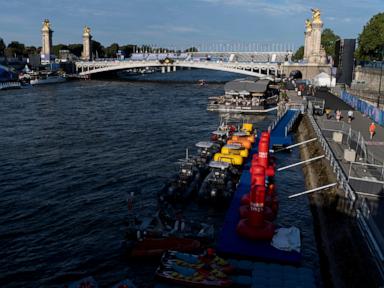 Men’s Olympic triathlon postponed in Paris over Seine water quality concerns