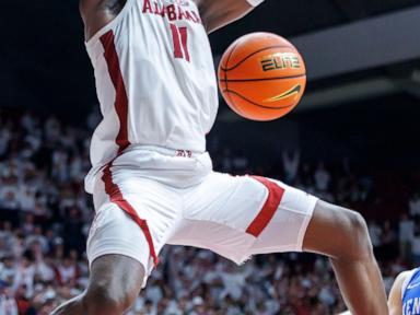 Sears scores 30 and No. 4 Alabama bounces back after 2 losses with 96-83 win over No. 17 Kentucky