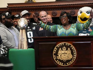 Philadelphia plans for 1 million people to cheer on the Eagles at Super Bowl parade on Friday