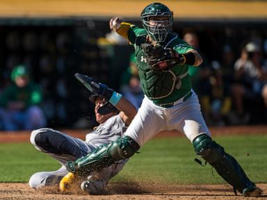 Judge hits 55th homer of season, Yankees beat Athletics 7-4 and draw closer to clinching AL East