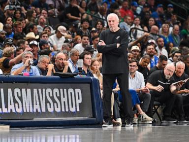 Spurs coach Gregg Popovich had a stroke earlier this month, is expected to make full recovery