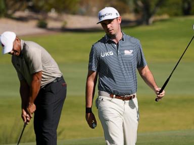 J.T. Poston and Matti Schmid share 36-hole lead at wind-delayed Las Vegas