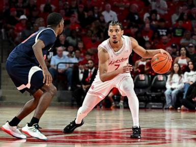 L.J. Cryer scores 16, No. 4 Houston beats Jackson State 97-40 to extend home win streak