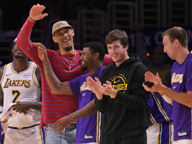 Austin Reaves is upgraded to questionable for Lakers in first-round Game 3 against Rockets