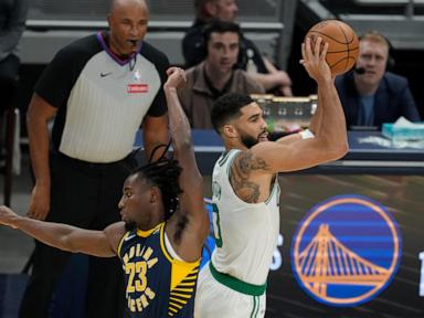 Pascal Siakam scores 29 points and makes tiebreaking 3 to send Pacers past Celtics 135-132 in OT