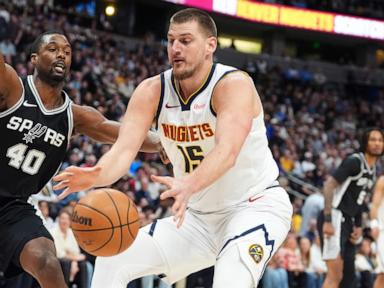 Wembanyama denies Jokic in closing seconds as Spurs beat Nuggets 113-110