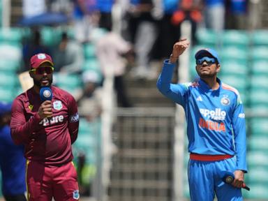 India wins toss and opts to bowl in first ODI against West Indies