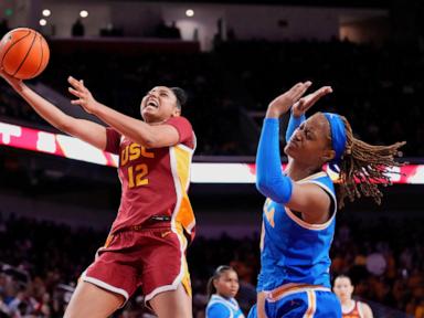 JuJu Watkins and No. 4 USC visit No. 2 UCLA in winner-take-all game for Big Ten regular-season title