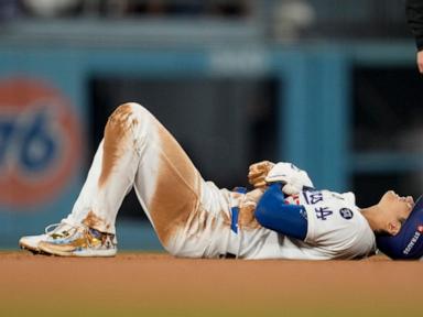 Shohei Ohtani leads off for Dodgers in World Series Game 3, two days after dislocating shoulder