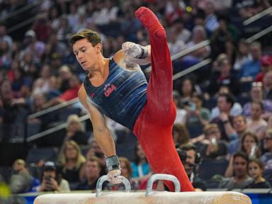 Fred Richard and Brody Malone move closer to Olympic spots after solid night at gymnastics trials