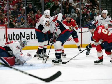 Eller scores twice, Capitals beat Panthers 4-1 as Florida loses 6th out of 7