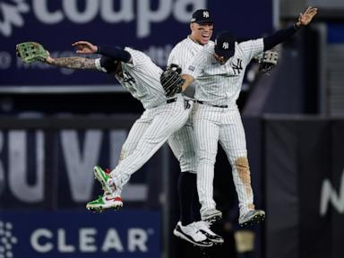 Verdugo's go-ahead single and acrobatic catch lift Yankees over Royals 6-5 in ALDS opener