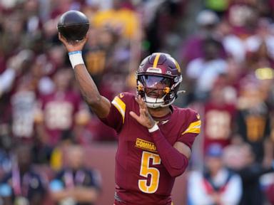 QB Jayden Daniels is active and expected to play for the Commanders against the Bears