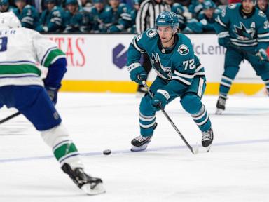 Pius Suter scores twice as Canucks beat Sharks 3-2